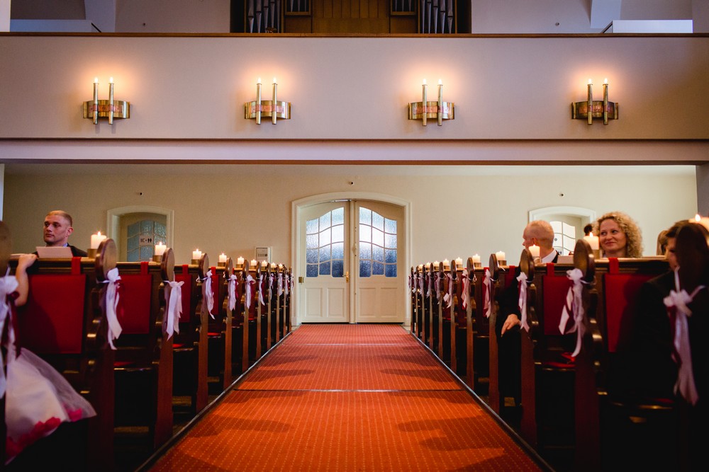 Hochzeitsfotograf in der St. Mattäus Kirche, Hamburg-Winterhude
